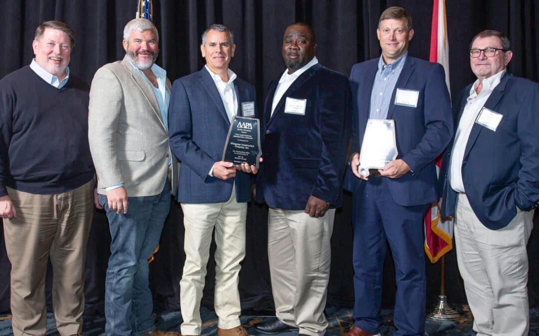 Wiregrass Construction Receives Alabama Asphalt Pavement Association’s Quality Pavement Awards