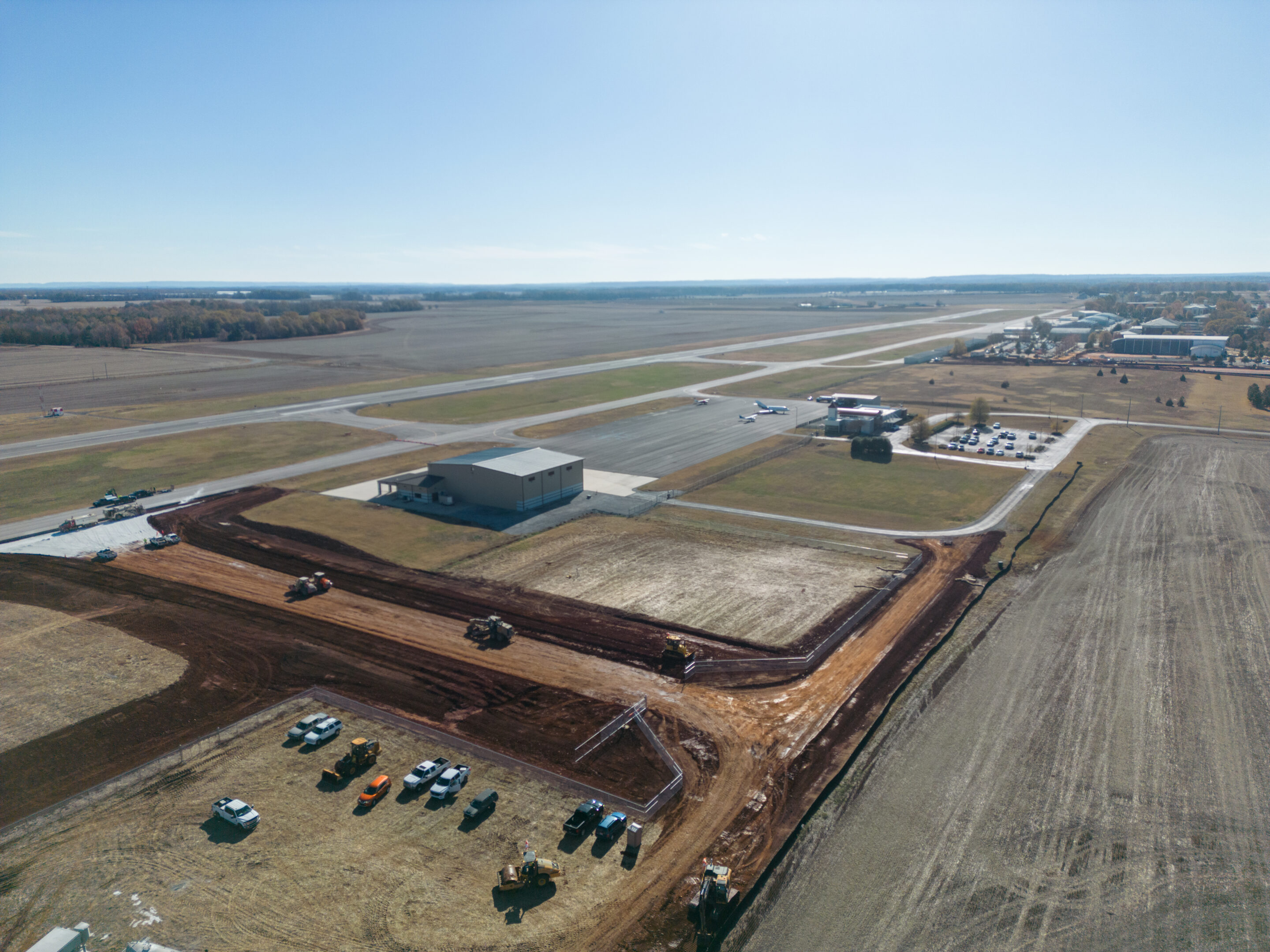 Wiregrass Construction Enhancing the Infrastructure of Pryor Field Regional Airport