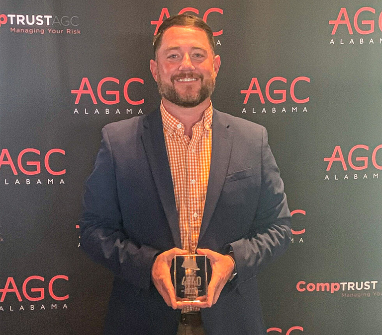 Paving Manager Awarded AGC’s 40 Under 40